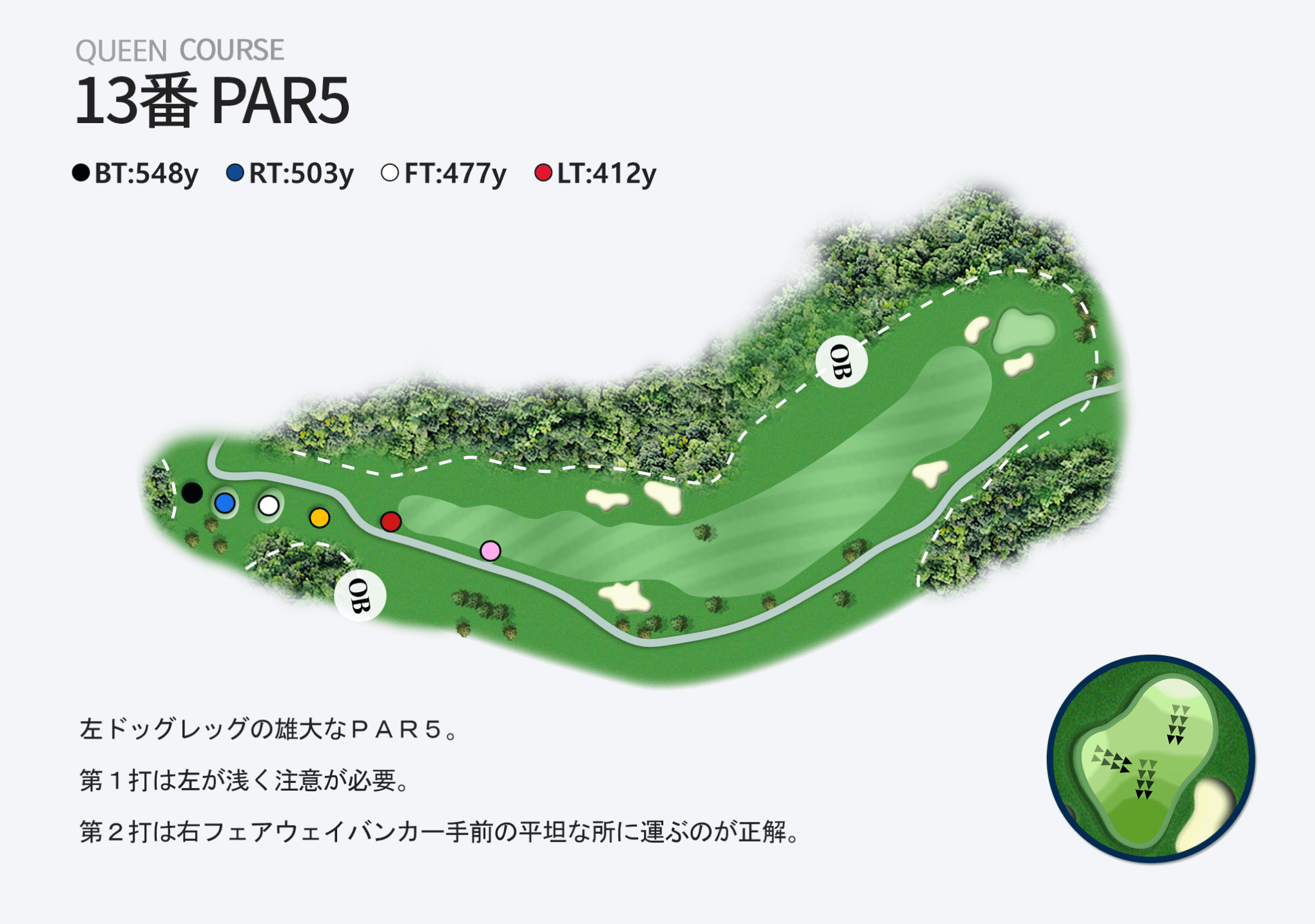 13番 PAR5